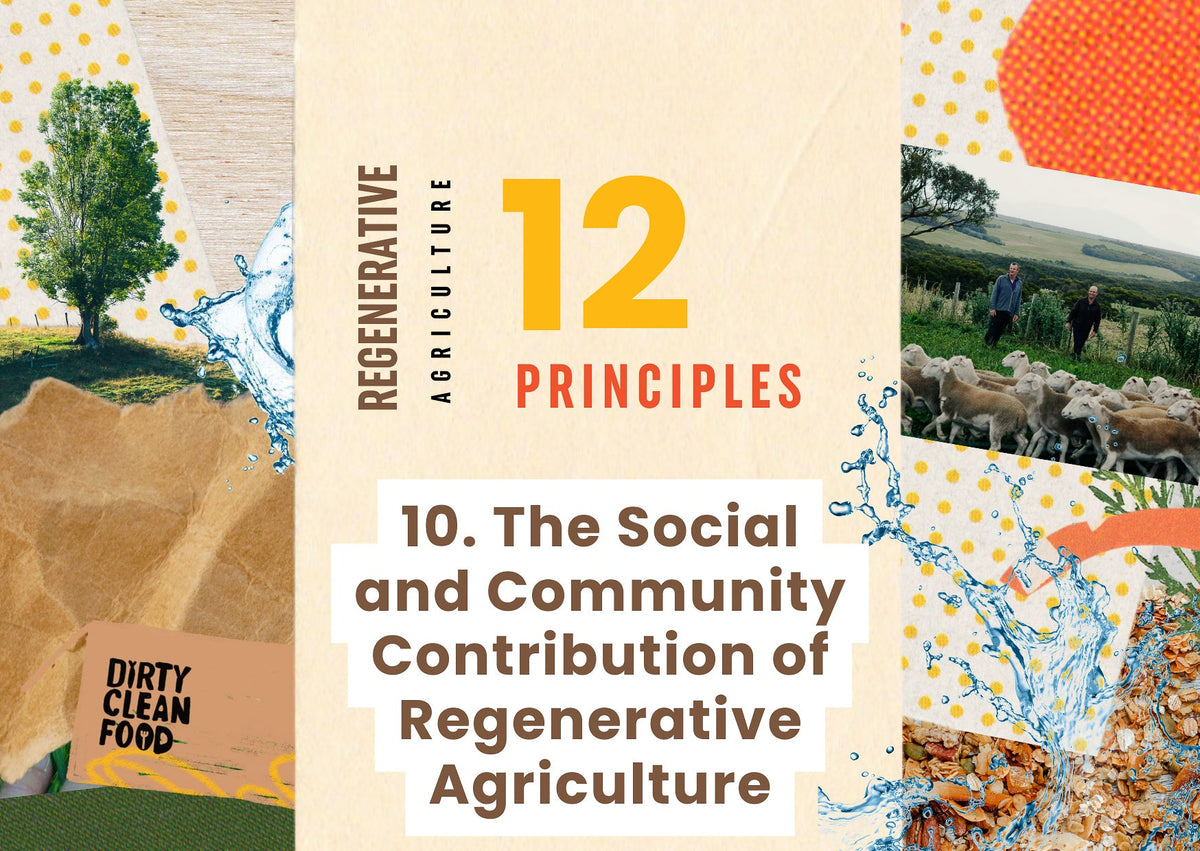 Dirty Clean Food regenerative agriculture 12 principles