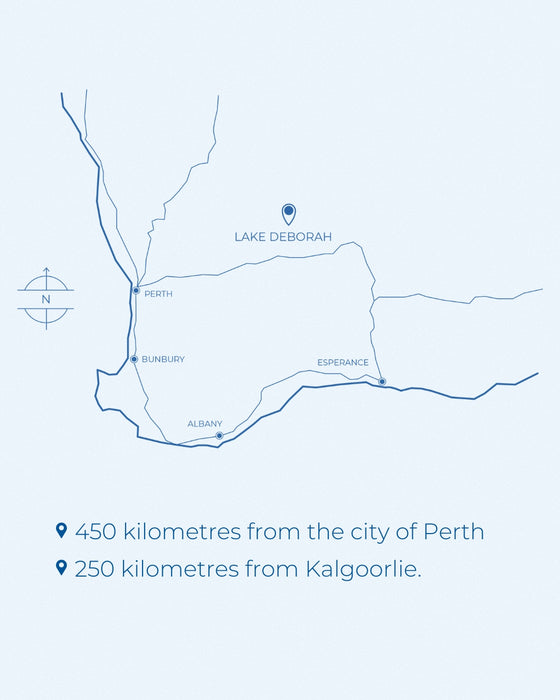 Lake Deborah Pure Lake Fine Cooking Salt - 5kg Bulk Tub