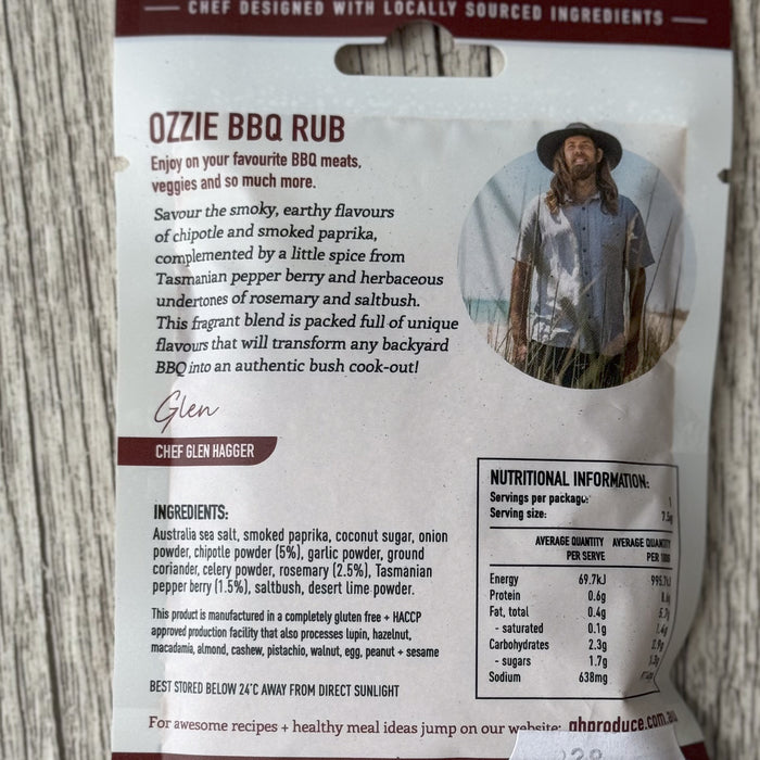 Ozzie BBQ Rub Spice Mix - 30g