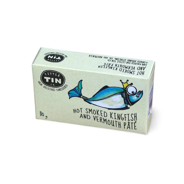 Hot Smoked Kingfish and Vermouth Pate 110g
