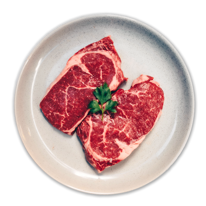 Beef Scotch Fillet Steak ~500g (2 pieces)