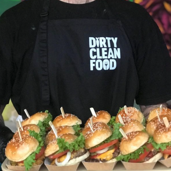Dirty Clean Food Chef's Apron
