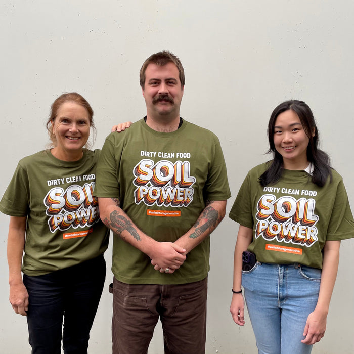 Dirty Clean Food SOIL POWER T-Shirt