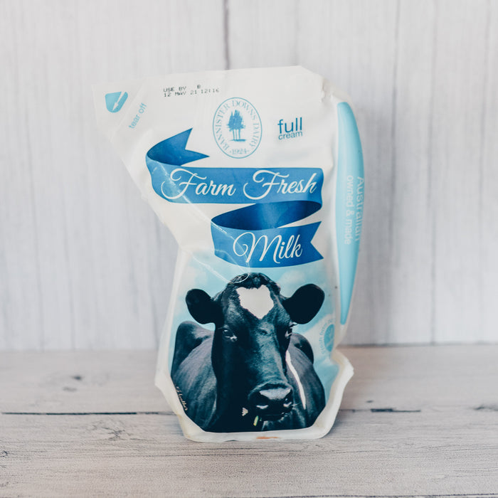 Bannister Downs Farm Fresh Milk (pouch) (1 Litre)