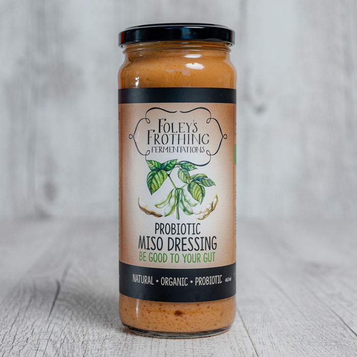 Foley’s Frothing Fermentations- Probiotic Miso Dressing 467ml