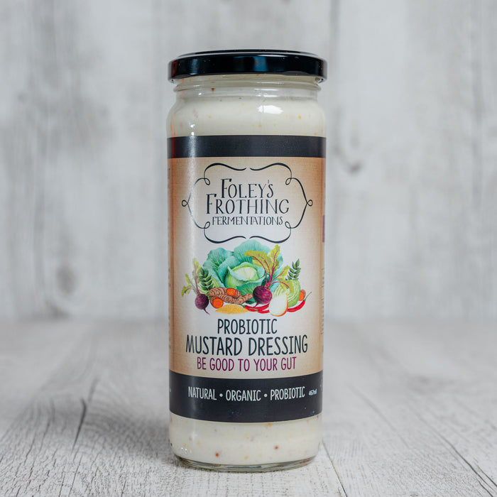 Foley’s Frothing Fermentations- Probiotic Mustard Dressing 467ml