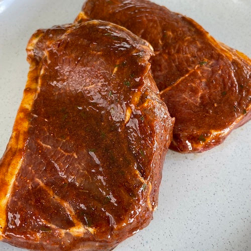 Moroccan Spiced Beef Rump Steak - Approx 500g (2 pieces)