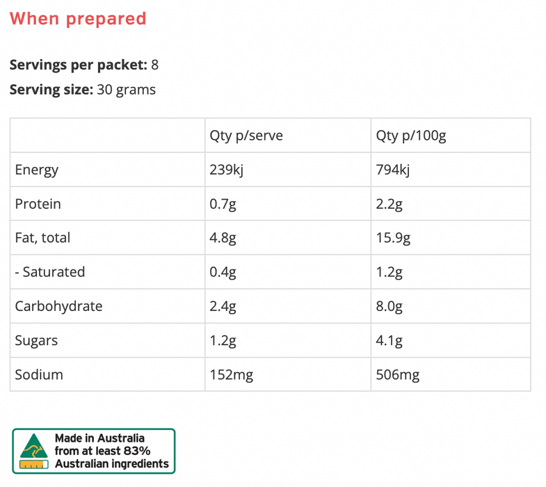 Rendang Curry Paste- 240g
