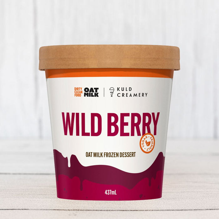 Kuld Creamery Wild Berry Oatmilk Ice Cream (437ml)