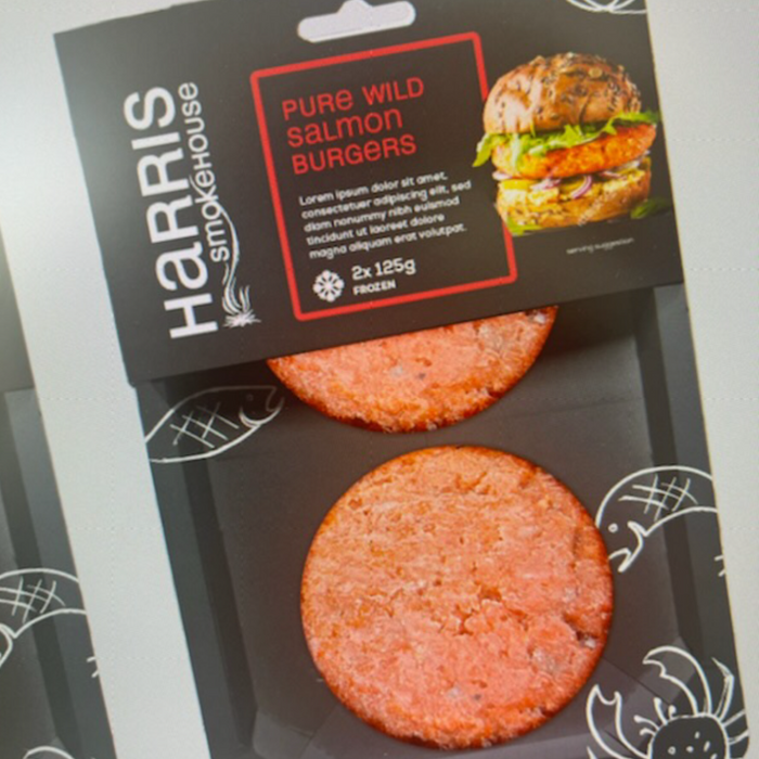 Wild Salmon Burgers (2 x 125g)