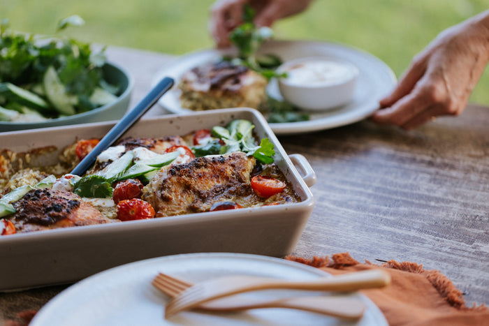 One Pan Creamy Chicken Korma