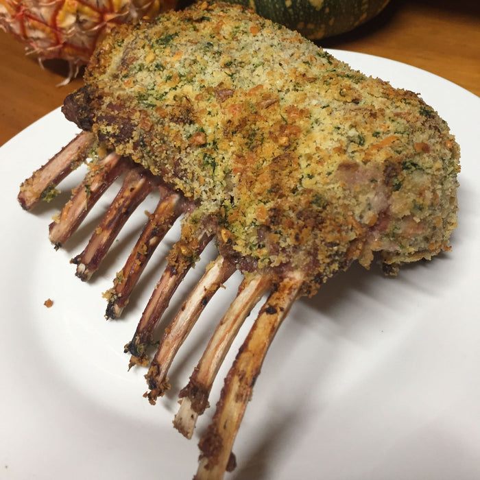 Mint Crusted Rack of Lamb