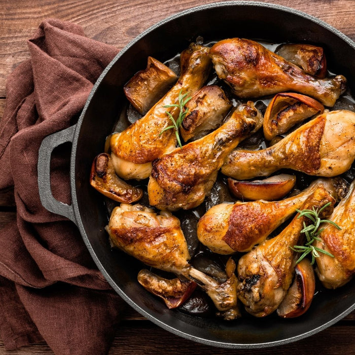 Sticky Balsamic Orange Chicken Drumsticks