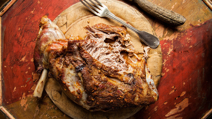 Slow roasted Lamb Banjo