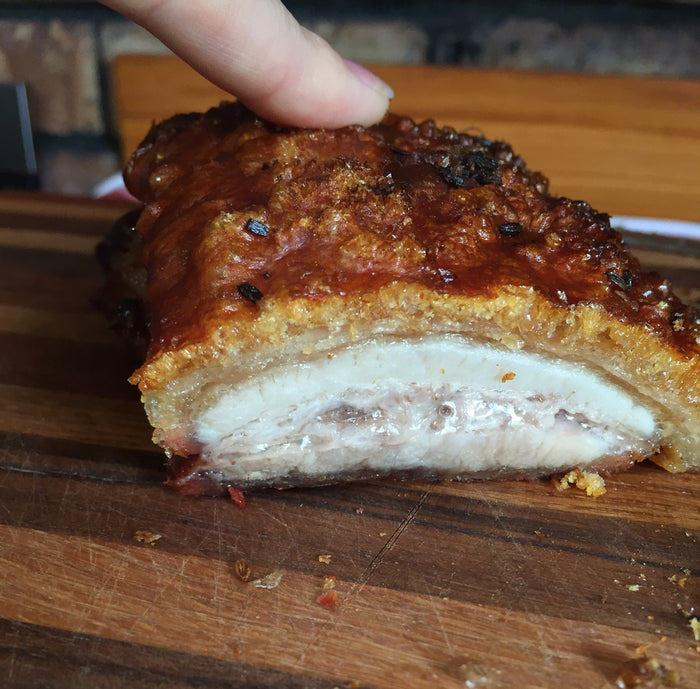 Evelyn's Favourite Slow-Roasted Crispy Pork Belly