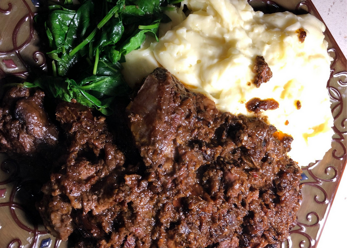 Mez's Braised Beef Spare Ribs