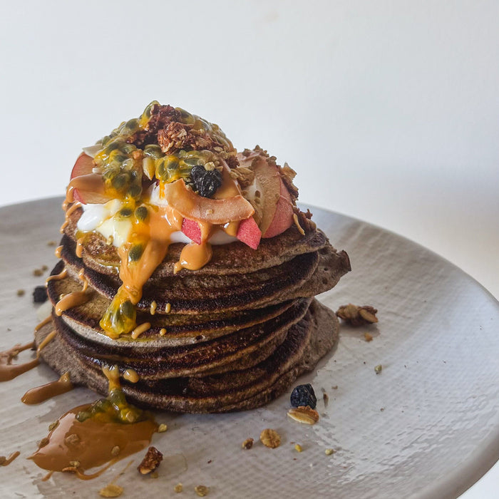 Buckwheat protein pancakes