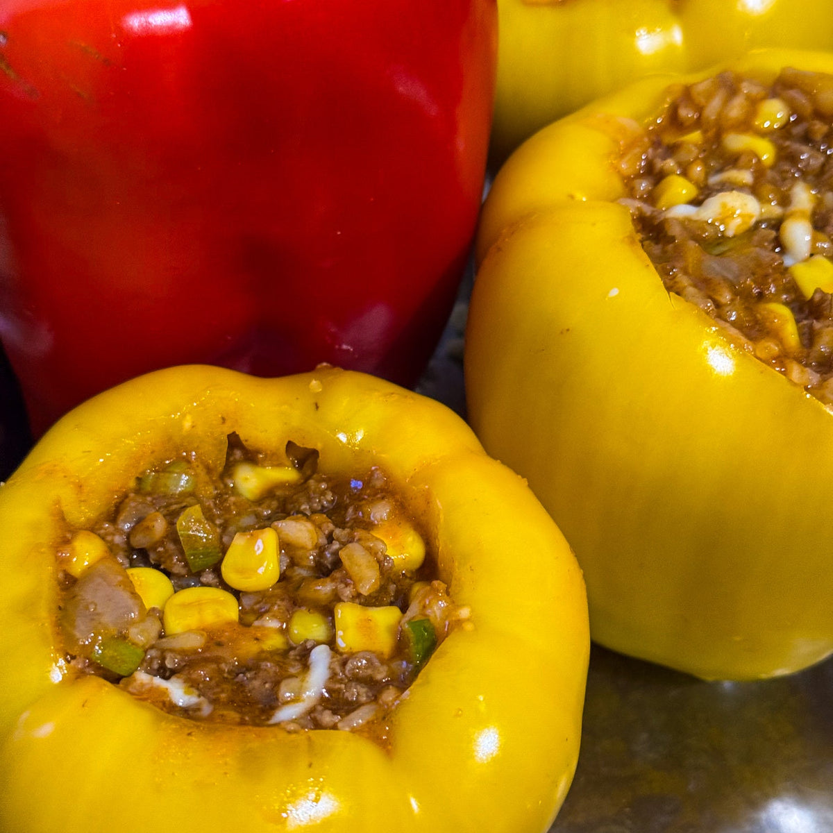 Capsium Shell Easy Beef Mince Mexican Stuffed Capsicum Peppers Recipe — Dirty Clean Food