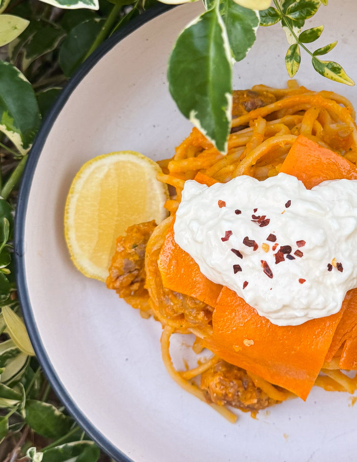 Pork Pumpkin Pasta