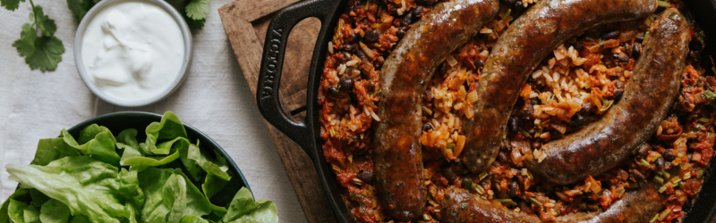 Sausages, Burgers, Koftas