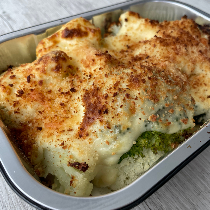 Broccoli + Cauliflower Béchamel Bake (500g)