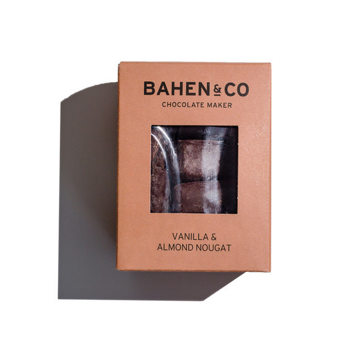 Vanilla & Almond Nougat - Coated Chocolate 100g