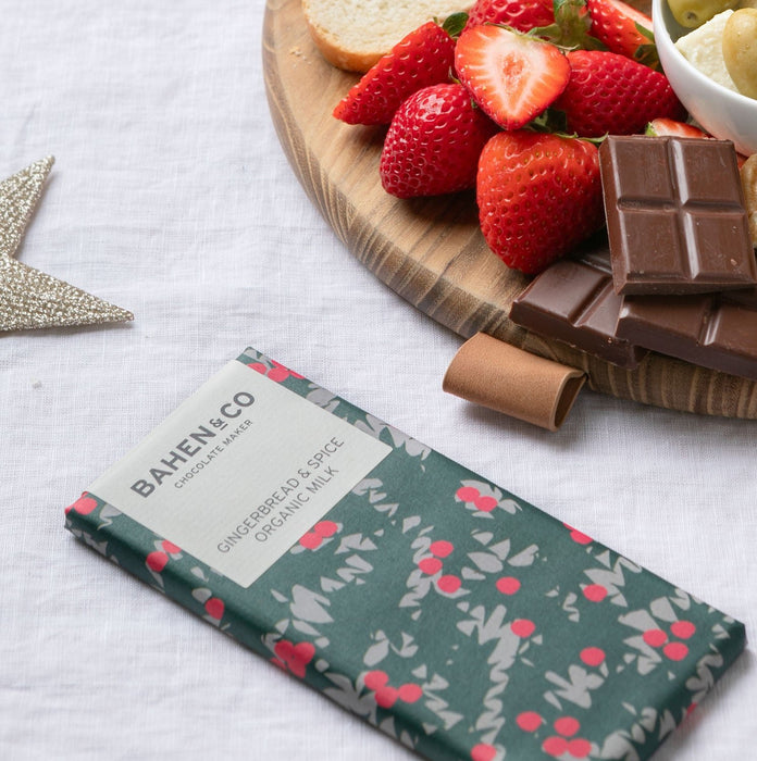 Gingerbread & Spice Organic Milk Chocolate- 75g