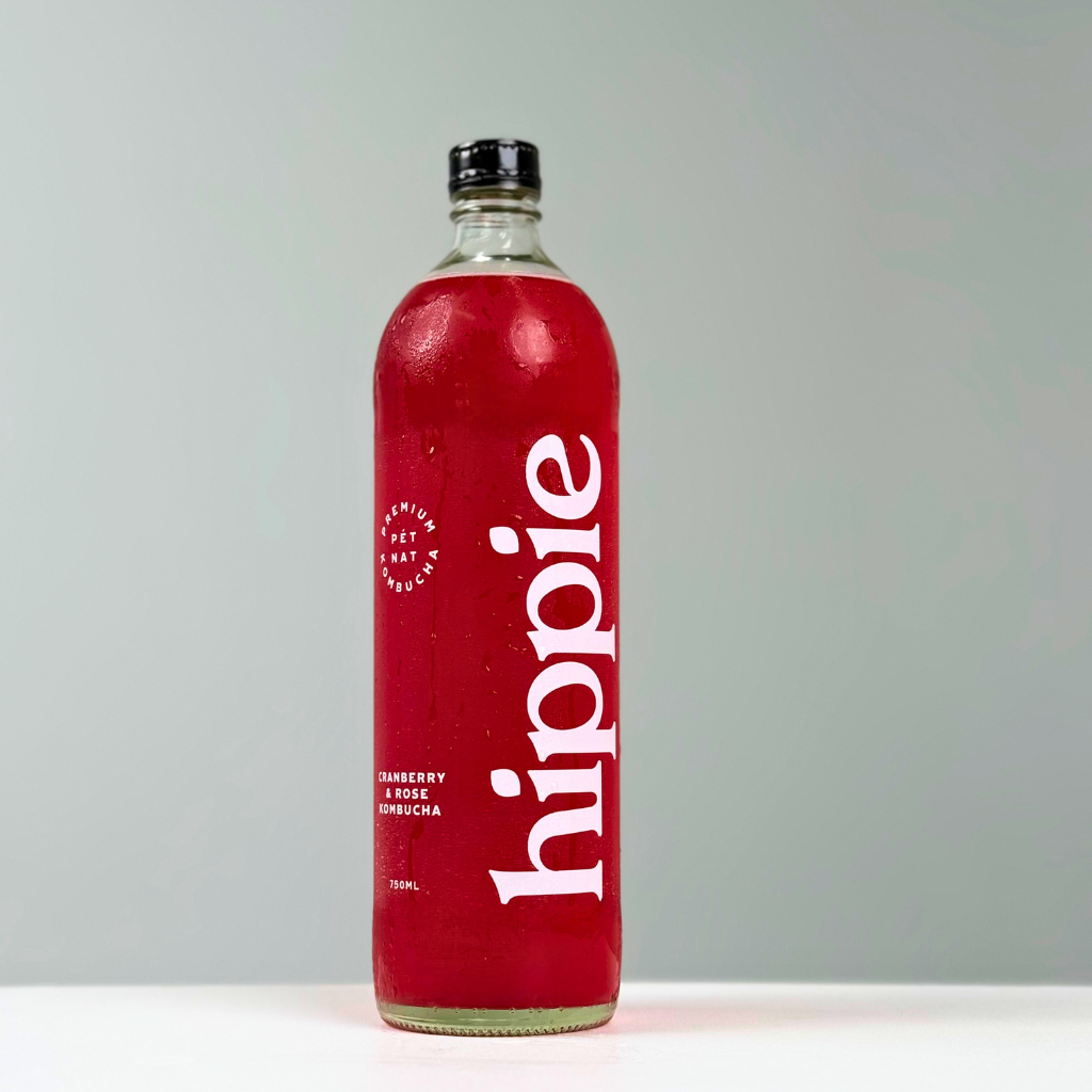 Hippie Kombucha - Cranberry & Rose