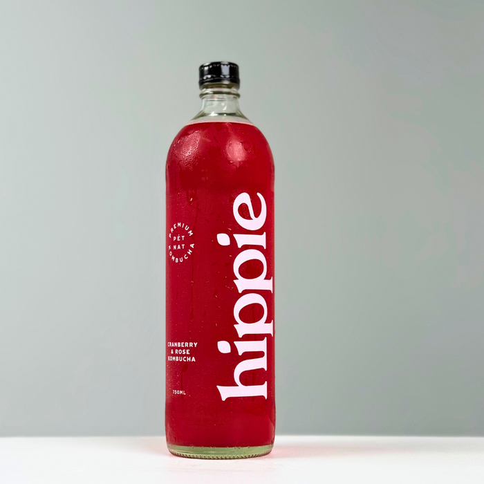Hippie Kombucha - Cranberry & Rose