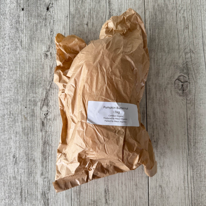 Certified Organic Butternut Pumpkin ~ 1kg
