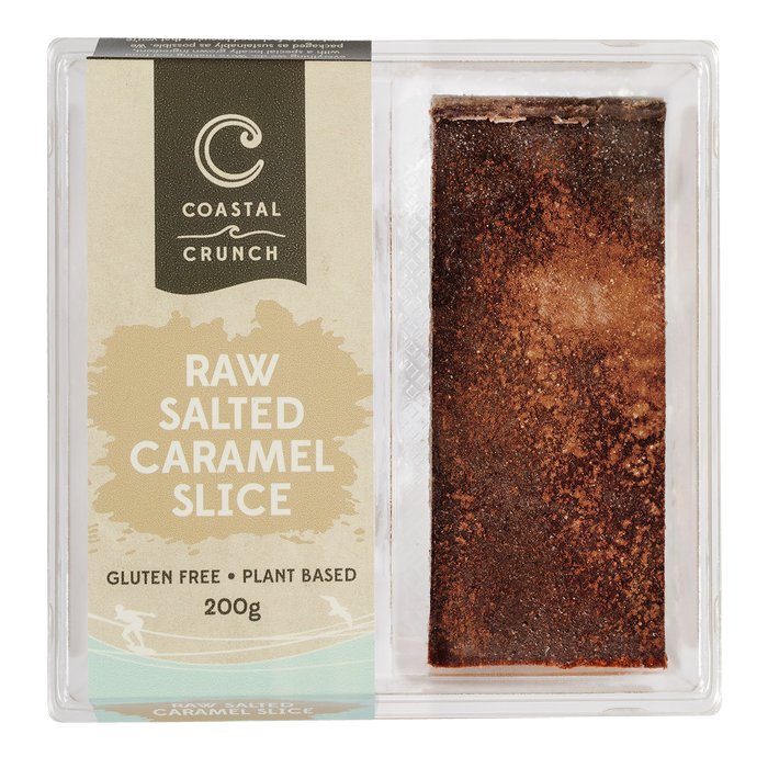 Raw Salted Caramel Slice (2 x 100g bars)