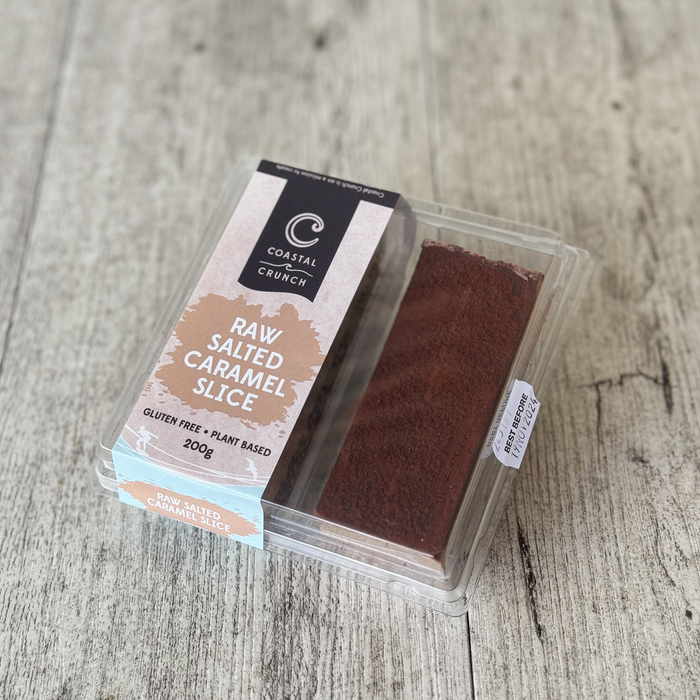 Raw Salted Caramel Slice (2 x 100g bars)