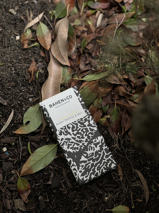 Black Truffle & Salt Chocolate Bar - Limited Edition