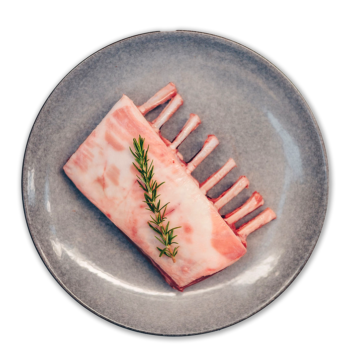 Michelin Frenched Rabbit Rack Frenched Lamb Rack - 440g — Dirty Clean Food