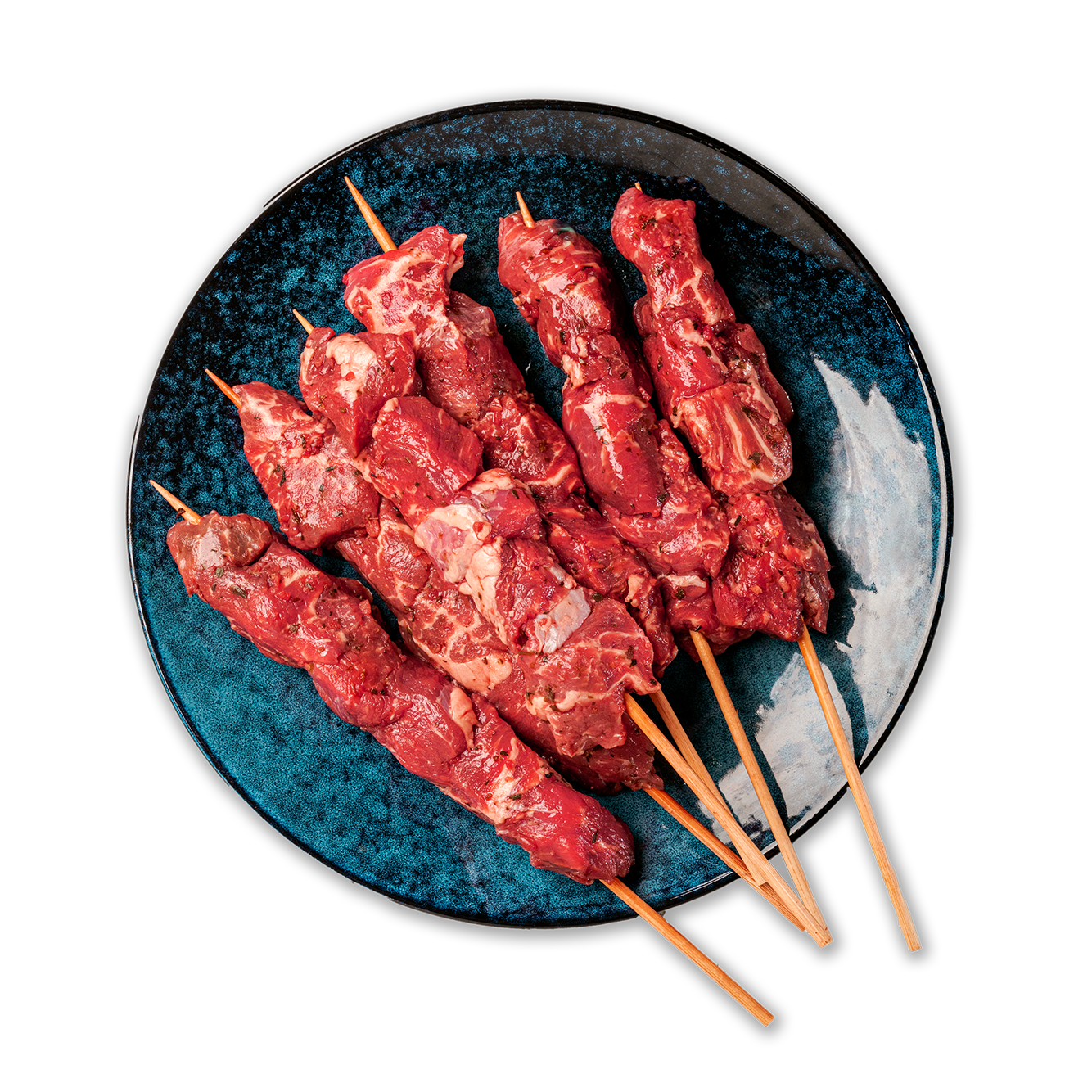 Beef Souvlaki Skewers - 600g (6 pack)
