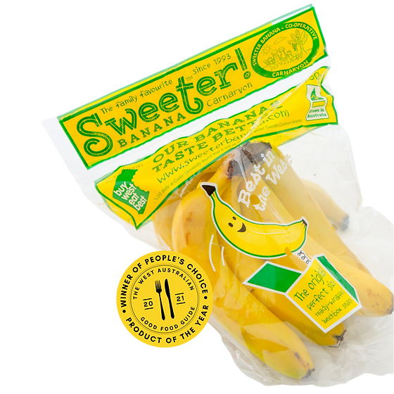 Sweeter Banana Lunchbox Bananas 750g