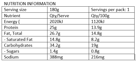 Chicken & Leek Pie (Family and Single Size available)