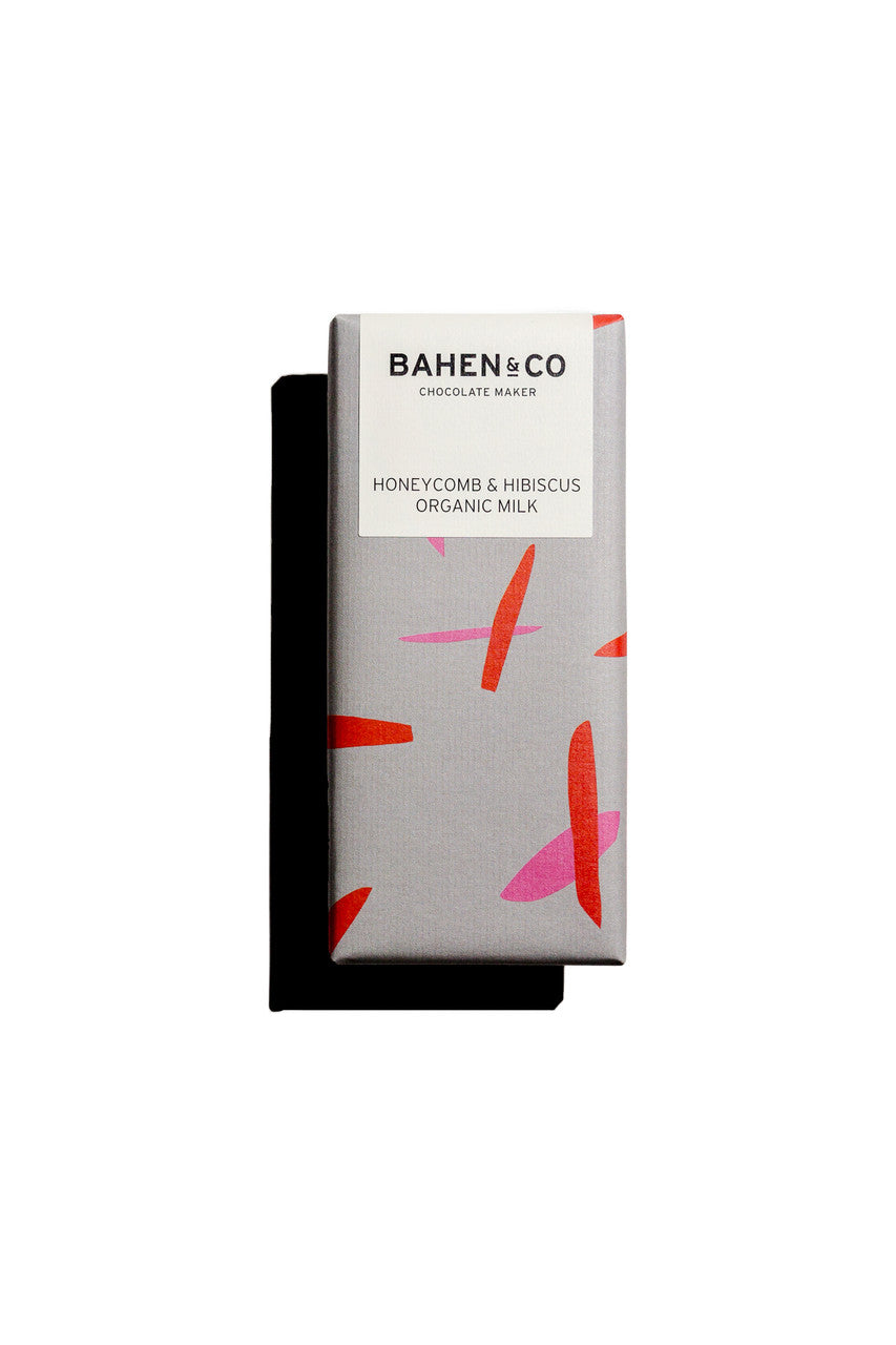 Honeycomb and Hibiscus Organic Chocolate 75g