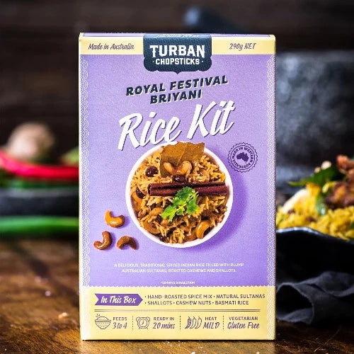 Turban Chopsticks Royal Festival Biryani Rice 290g