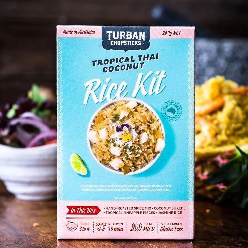 Turban Chopsticks Tropical Thai Coconut Rice 260g