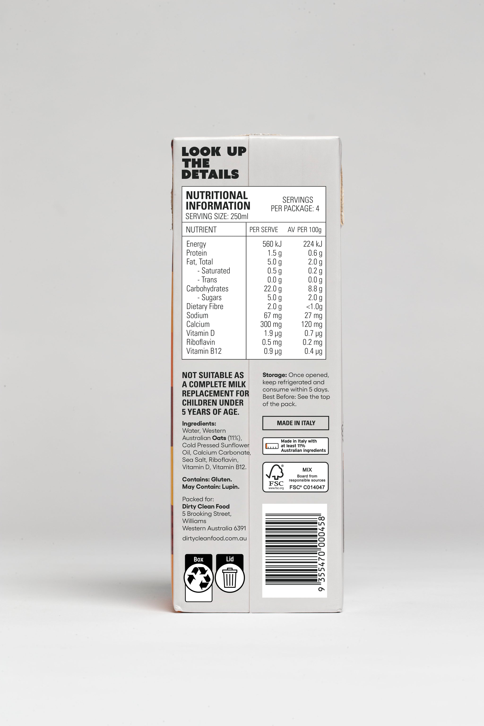 Dirty Clean Food Oat Milk dirty-clean-food-oat-milk-dirty-clean-food-ec