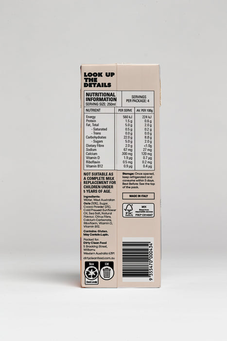 Chocolate - 1L - Oat Milk