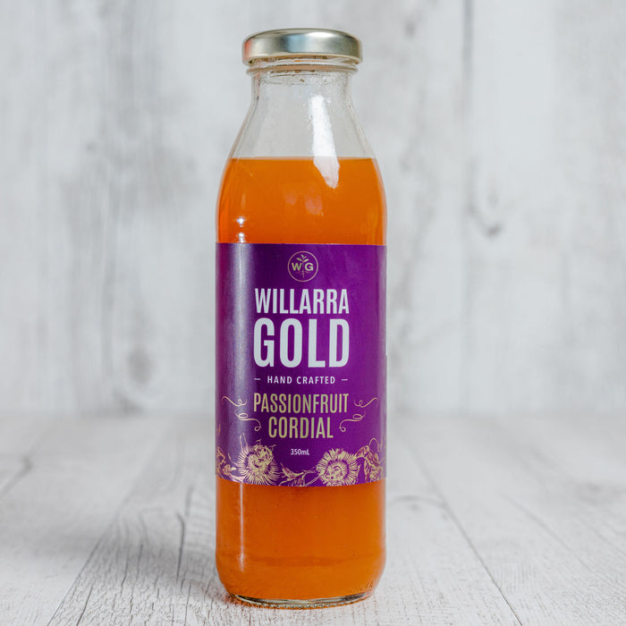 Willarra Gold Passionfruit Cordial (350ml)