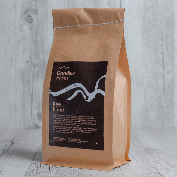 Goodies Farm Rye Flour (1kg)