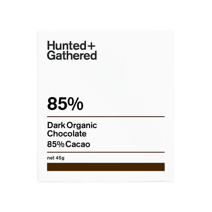 Hunted+Gathered 85% Chocolate Bar 45g