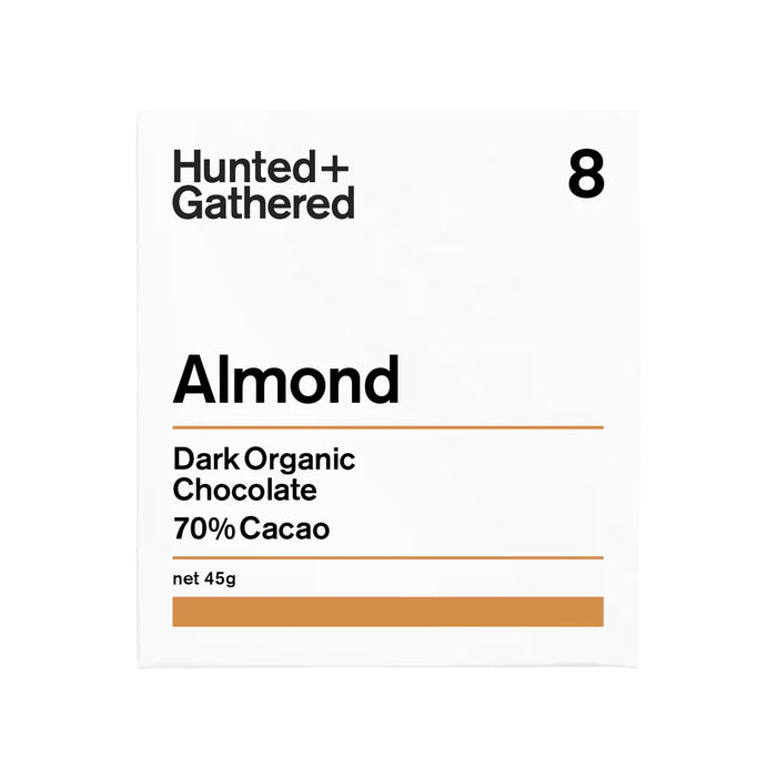 Hunted+Gathered Almond Chocolate Bar 45g