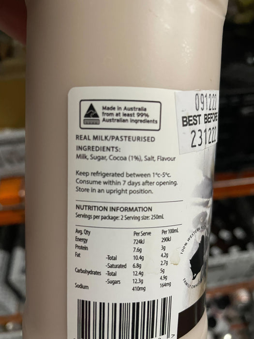 Cheeky Cow Chocolate Milk 500ml