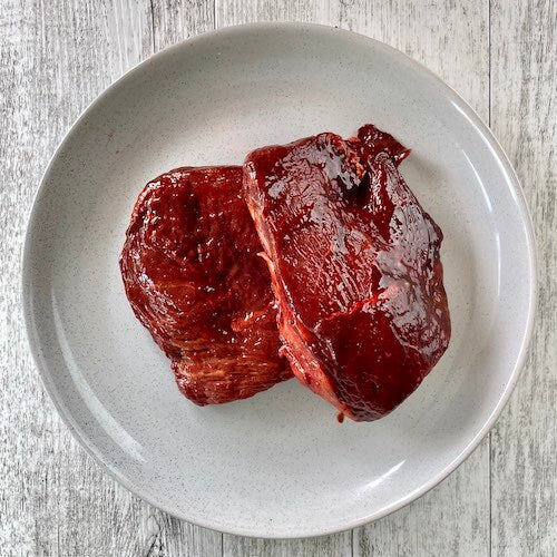 BBQ Plum Beef Rump Steak - Approx 500g (2 pack)