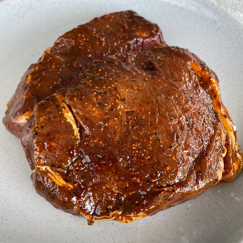 Honey Pepper Beef Rump Steak - Approx 500g (2 pieces)
