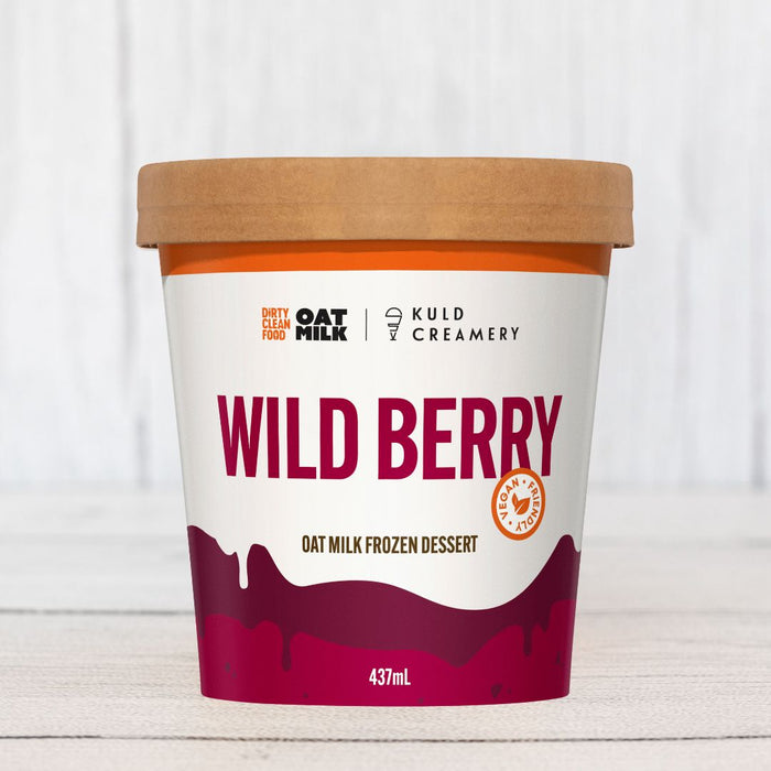 Kuld Creamery Wild Berry Oatmilk Ice Cream (437ml)